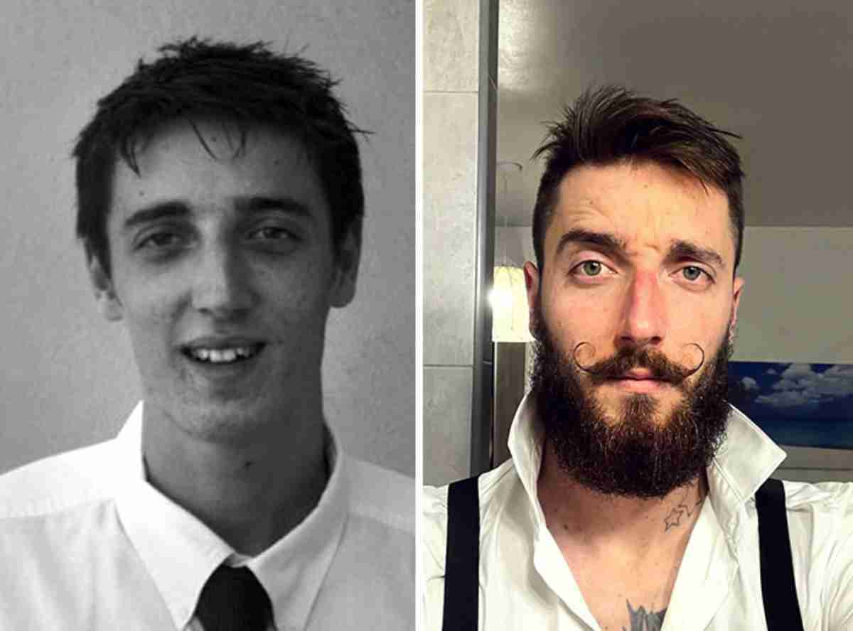 Antes e depois: 15 homens que deixaram a barba crescer e mudaram completamente