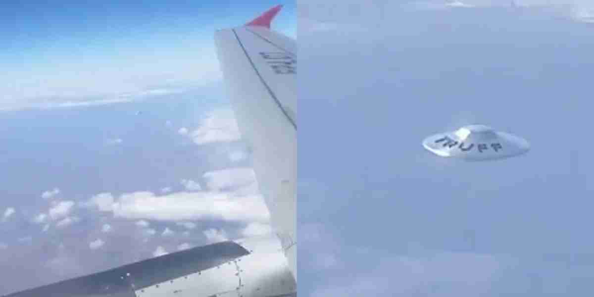 UFO video flying close to a plane puzzled many, but seems to have a good explanation