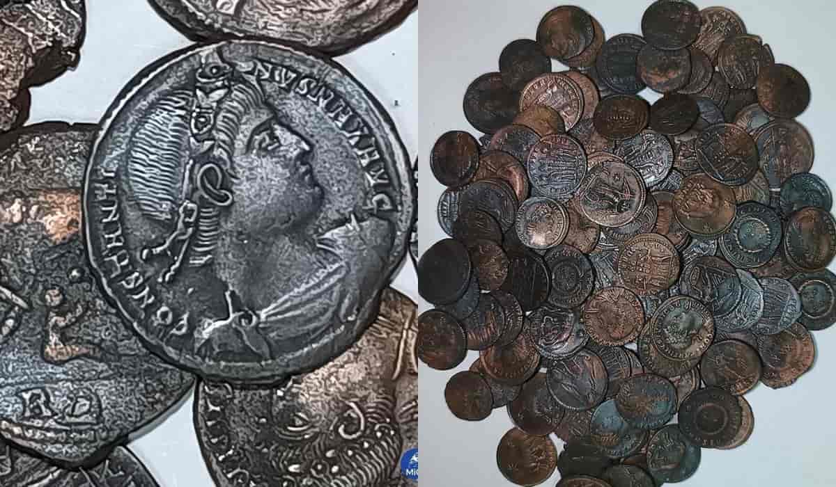 Över 30 000 mynt från Romarriket har upptäckts längs Italiens kust