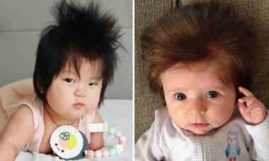 20 bebês cabeludos que vão alegrar seu dia instantaneamente