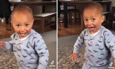 Bebê faz dança Maori e ganha milhares de corações online