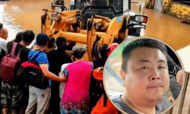 Herói chinês - Reprodução redes sociais