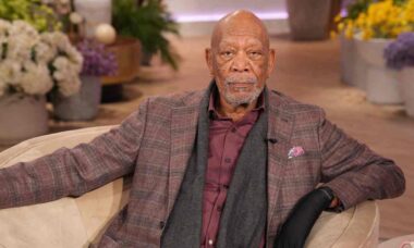 Morgan Freeman no The Hudson Show - divulgação